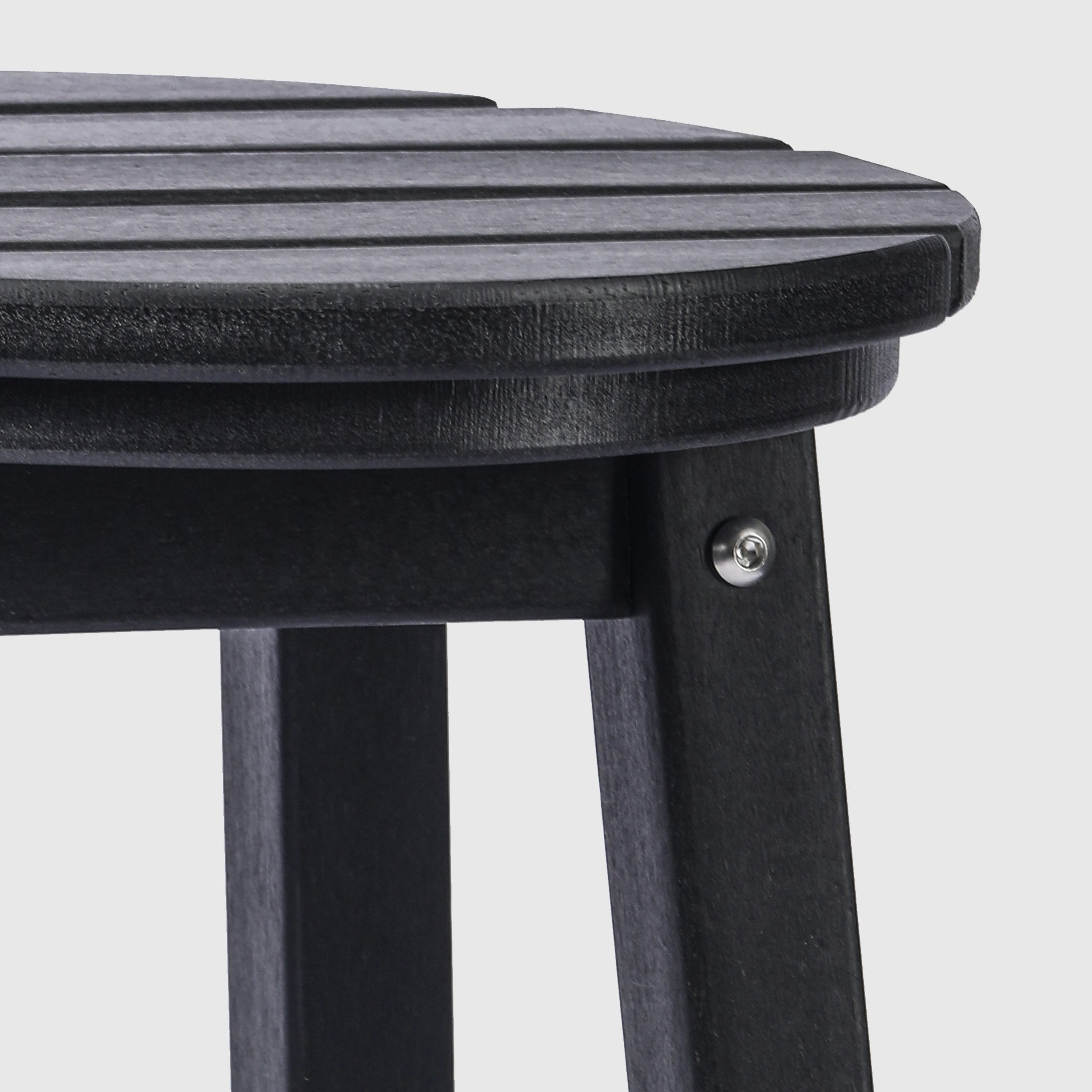 Stockholm All-Weather Outdoor Round Counter Stool (24" Height) Seahawk Designs Patio Bar & Counter Stools