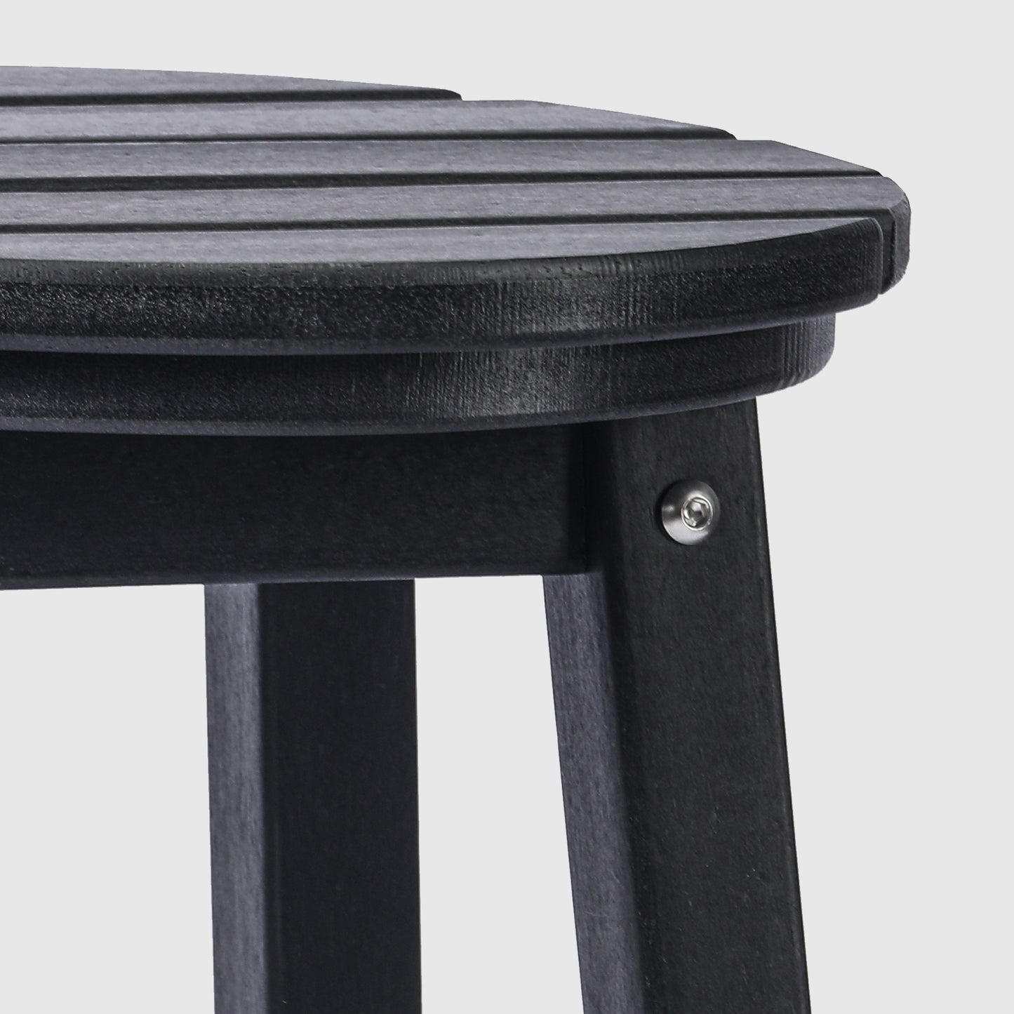 Stockholm All-Weather Outdoor Round Counter Stool (24" Height) Seahawk Designs Patio Bar & Counter Stools