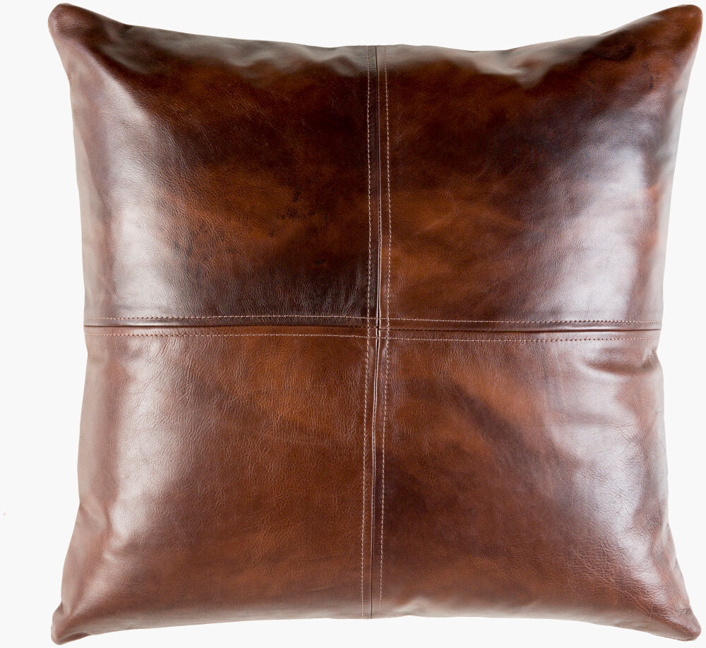 Sheffield Accent Pillow — Dark Brown