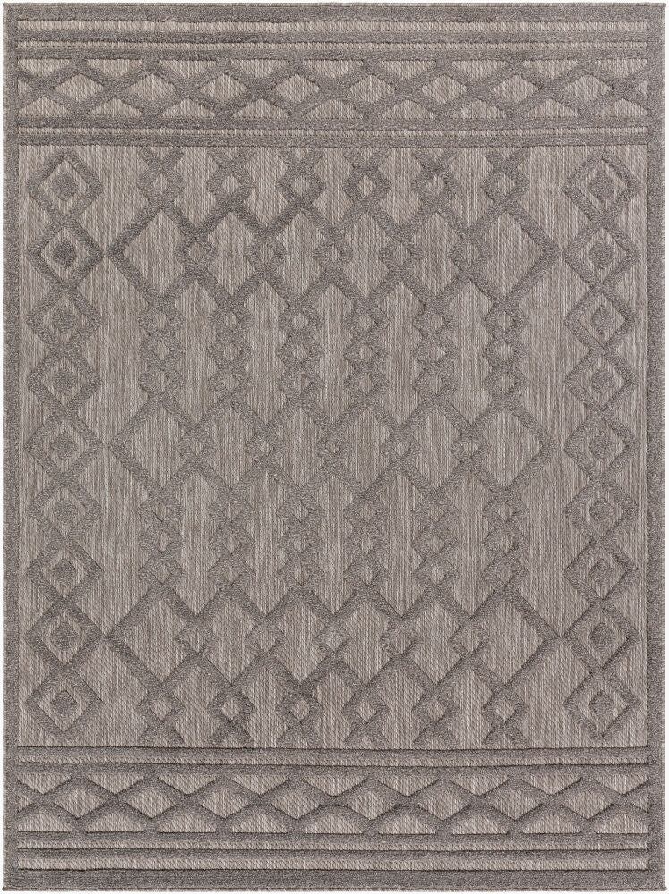 San Diego Machine Woven Rug — Gray