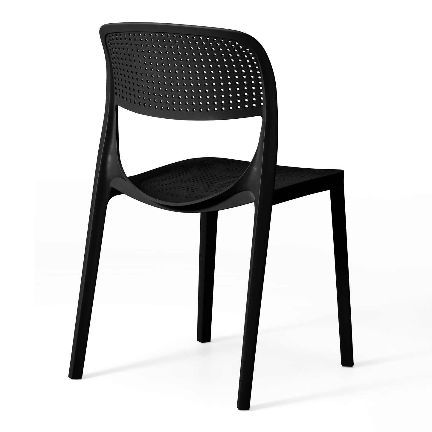 Polyform Stacking Dining Side Chair (Set of 2) Seahawk Designs Patio Dining Chairs