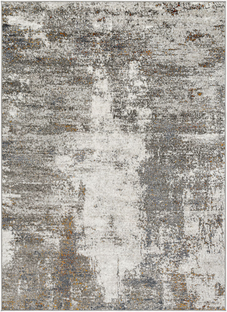 San Francisco Machine Woven Rug — Black/Ivory