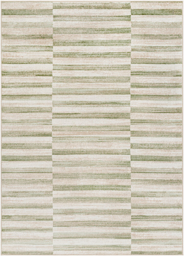San Francisco Machine Woven Rug — Ivory/Olive