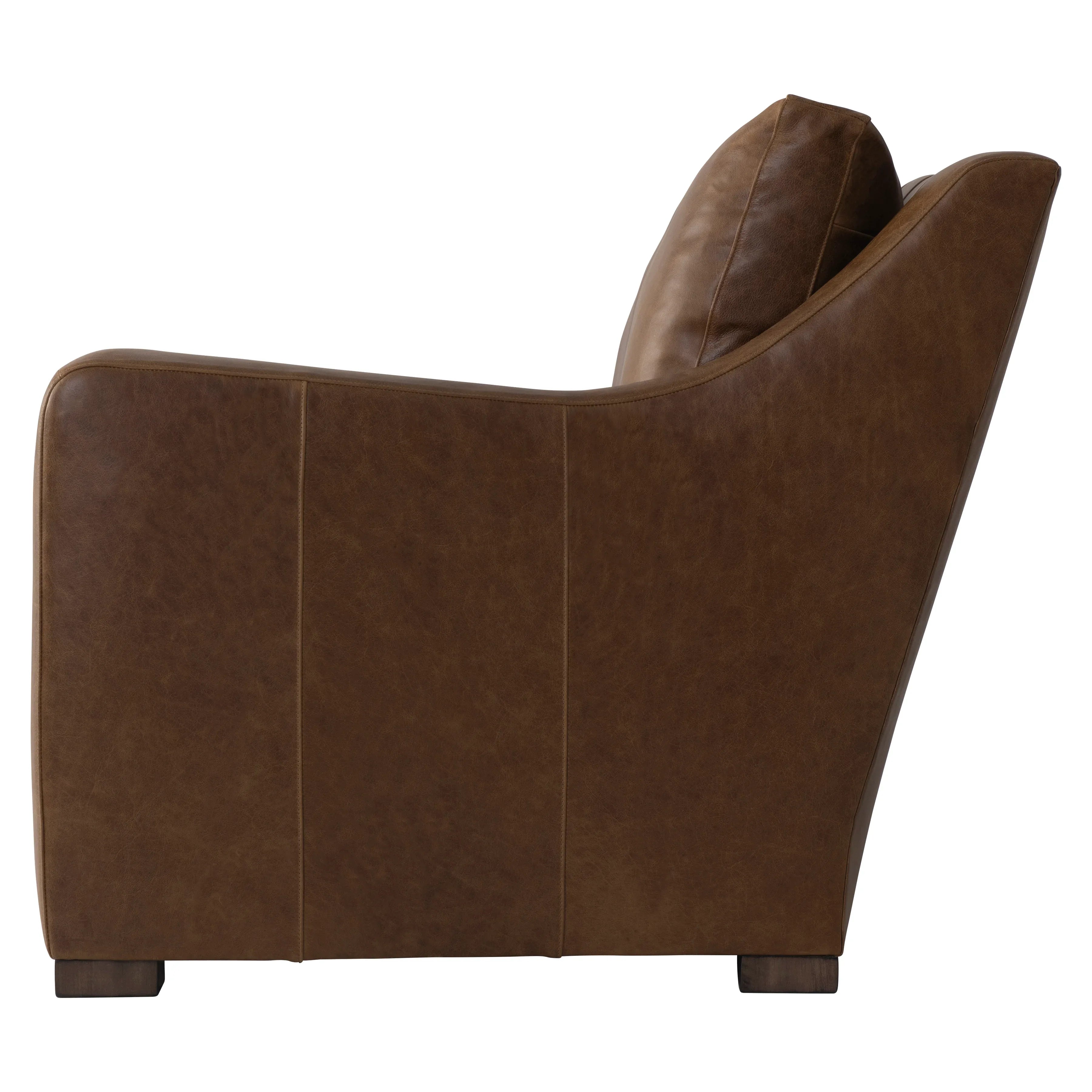 Ventura Leather Right Arm Loveseat Bernhardt Living