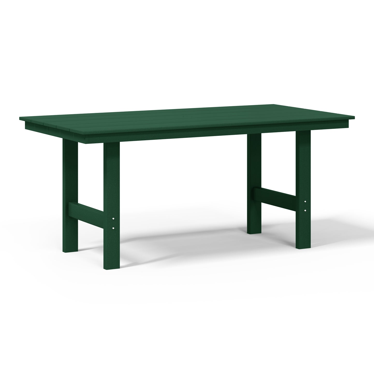 Tuscany 66" x 34" Rectangular Dining Table Dark Green Seahawk Designs Patio Dining Tables