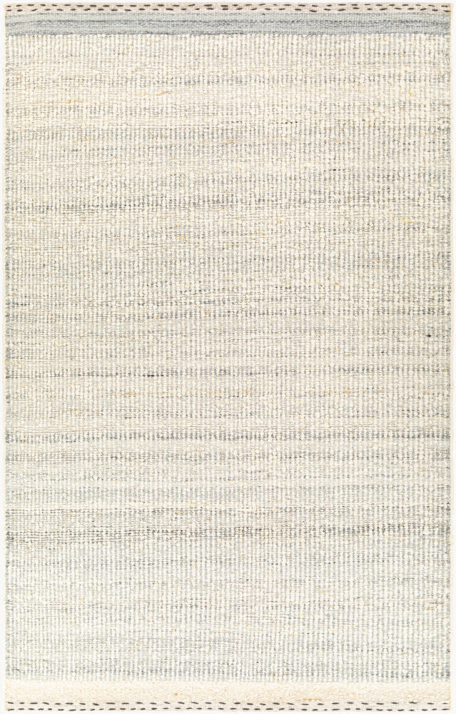 Sadie Handmade Rug — Charcoal/Cream