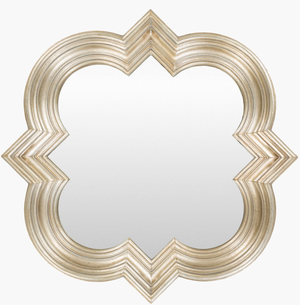 Salima Accent Mirror — Champagne