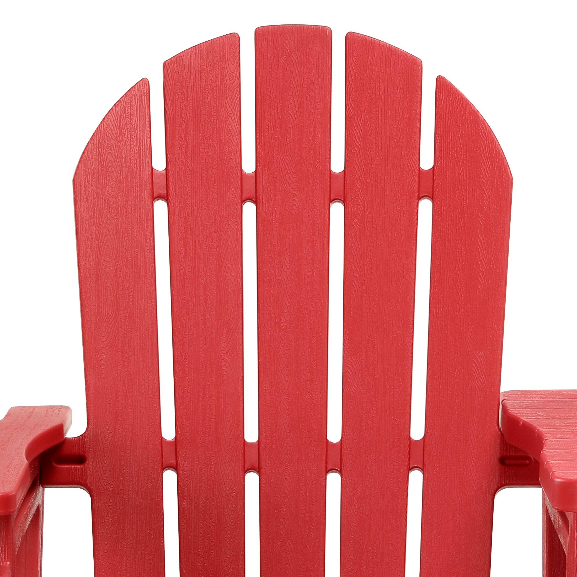 Set of Snap'n Lock Adirondack Chairs with Connecting Wedge Table (No Tools or Hardware) Seahawk Designs Adirondack Chairs