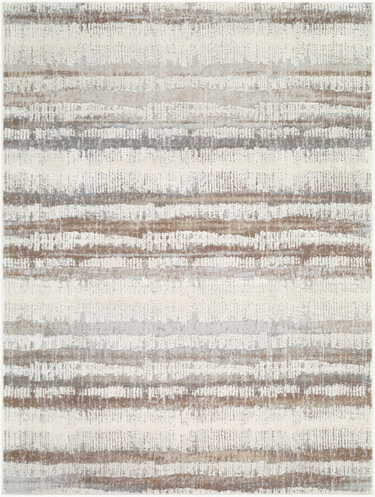 Siyah Machine Woven Rug — Gray/Light Slate