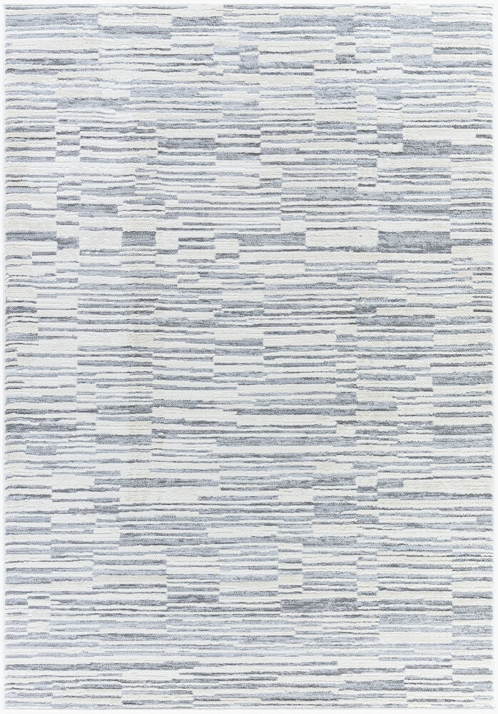 Siyah Machine Woven Rug — Gray/Light Slate
