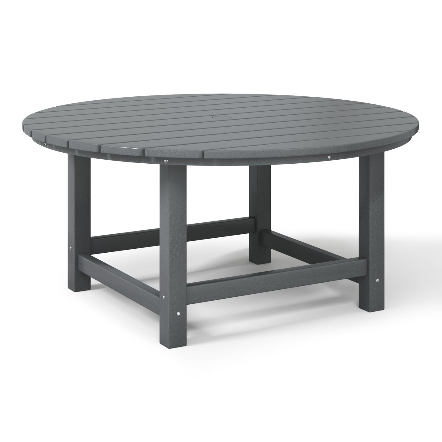 Chatham All-Weather Outdoor Round Coffee Table (38" Top) Gray Seahawk Designs Patio Coffee Tables