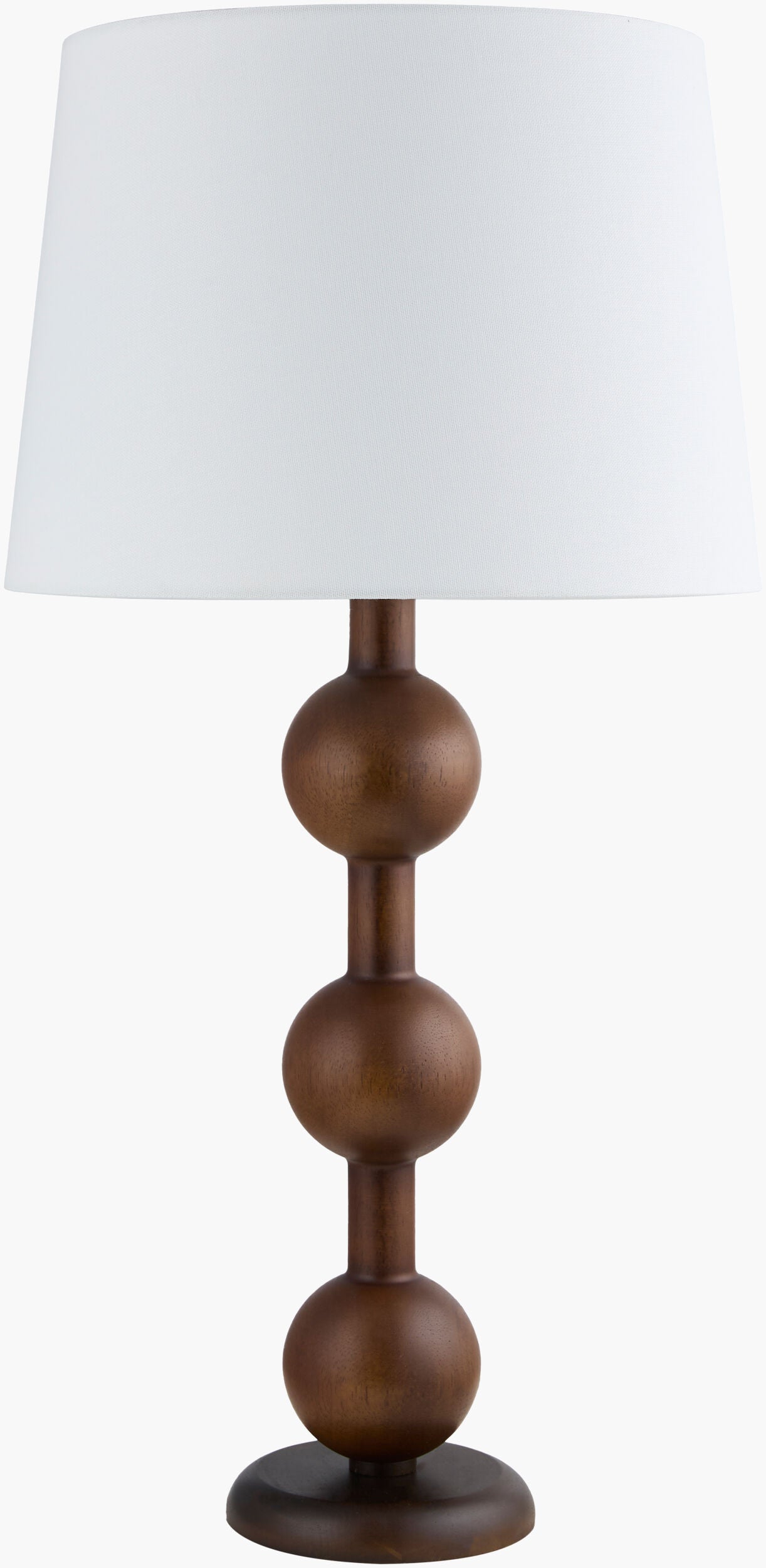 Saline Accent Table Lamp — Brown