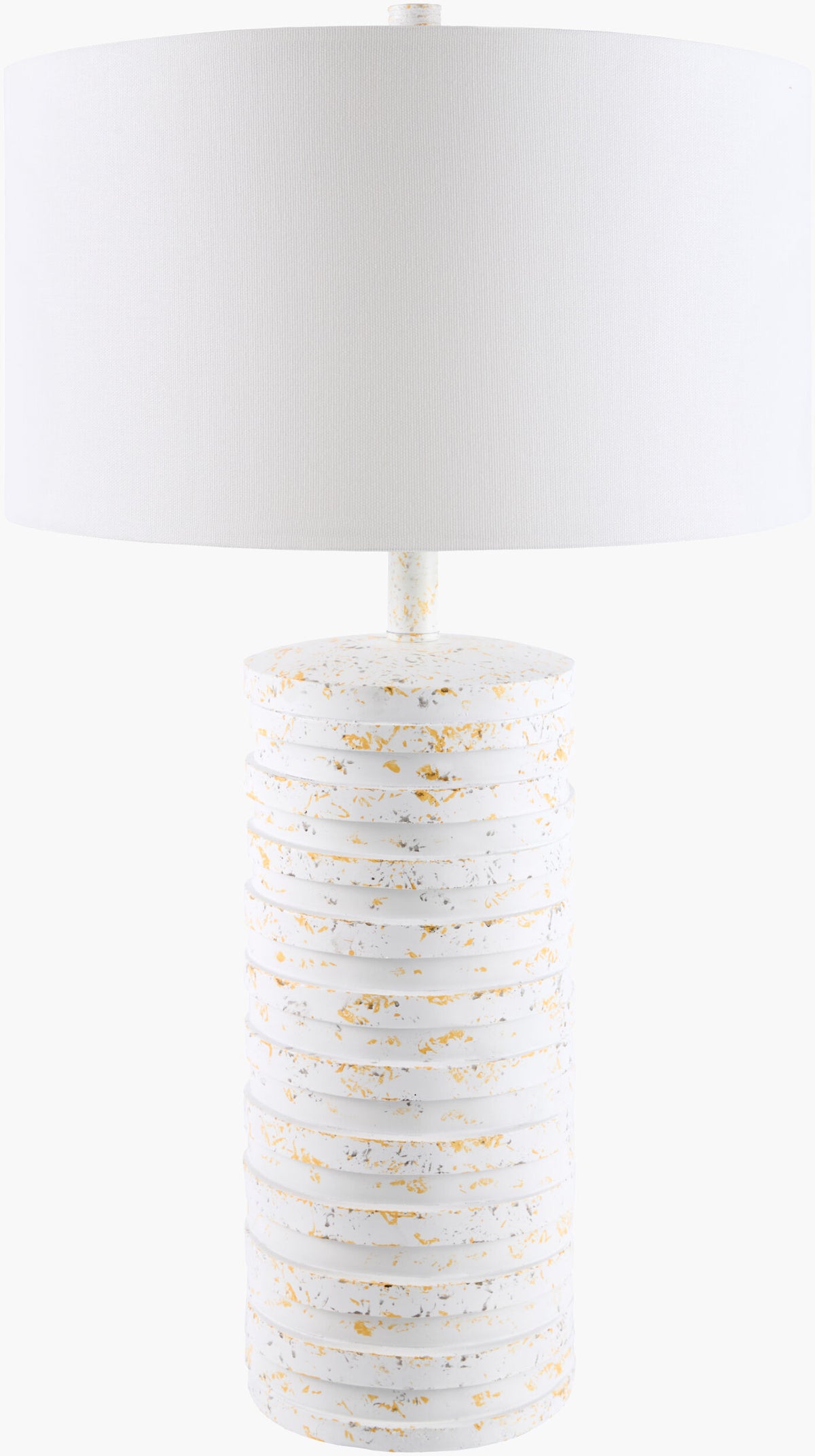 Sulak Accent Table Lamp — White