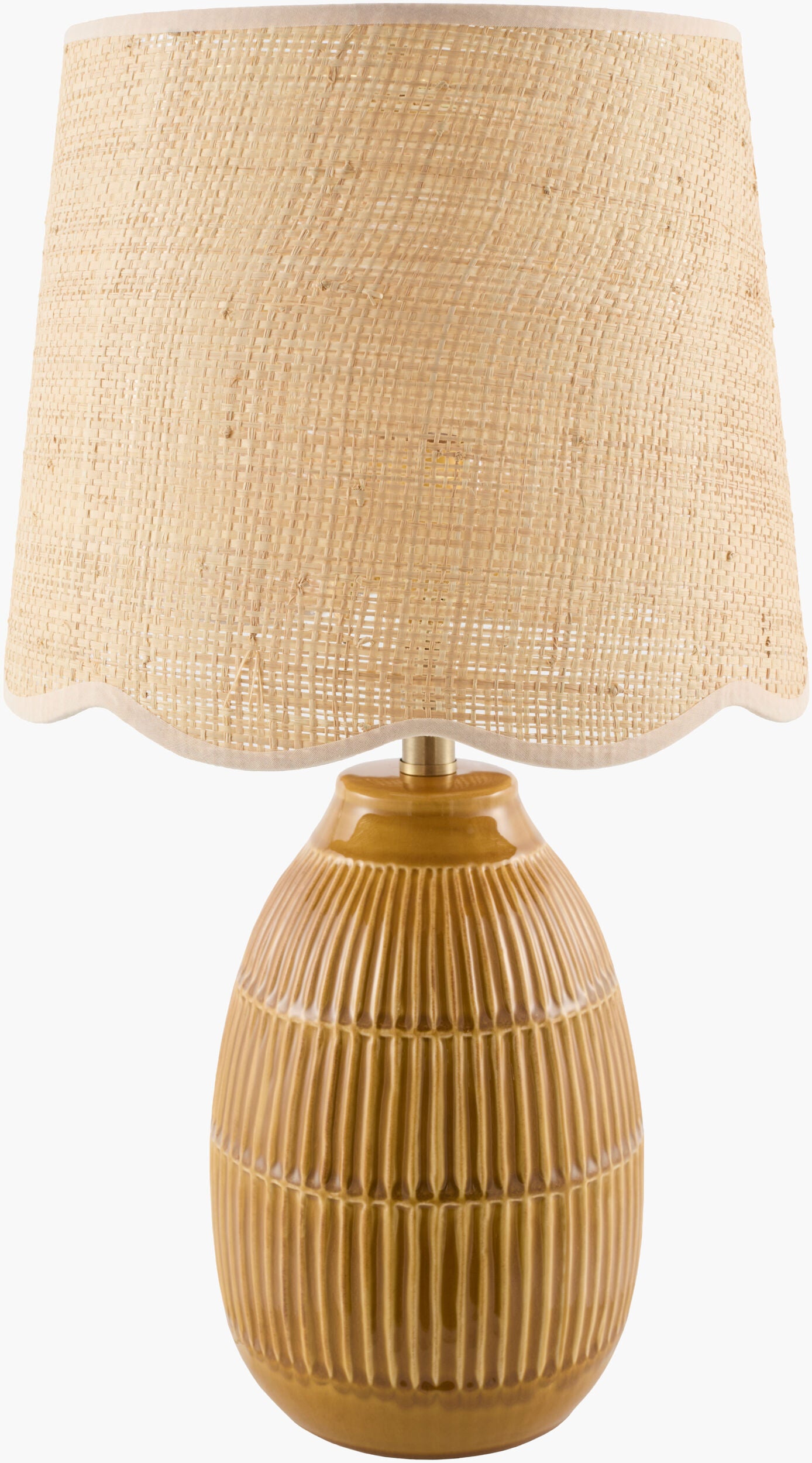 Soleny Accent Table Lamp — Orange