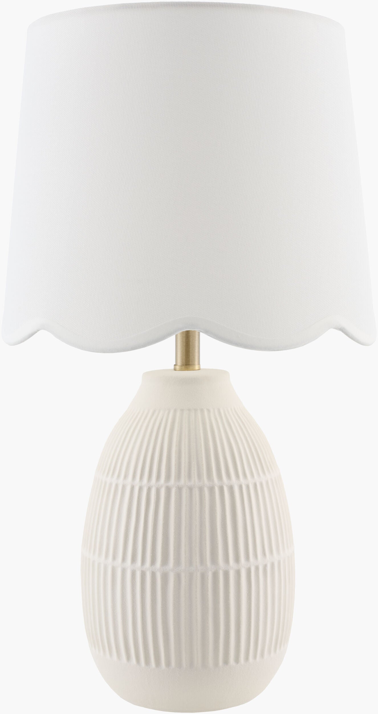Soleny Accent Table Lamp — Cream