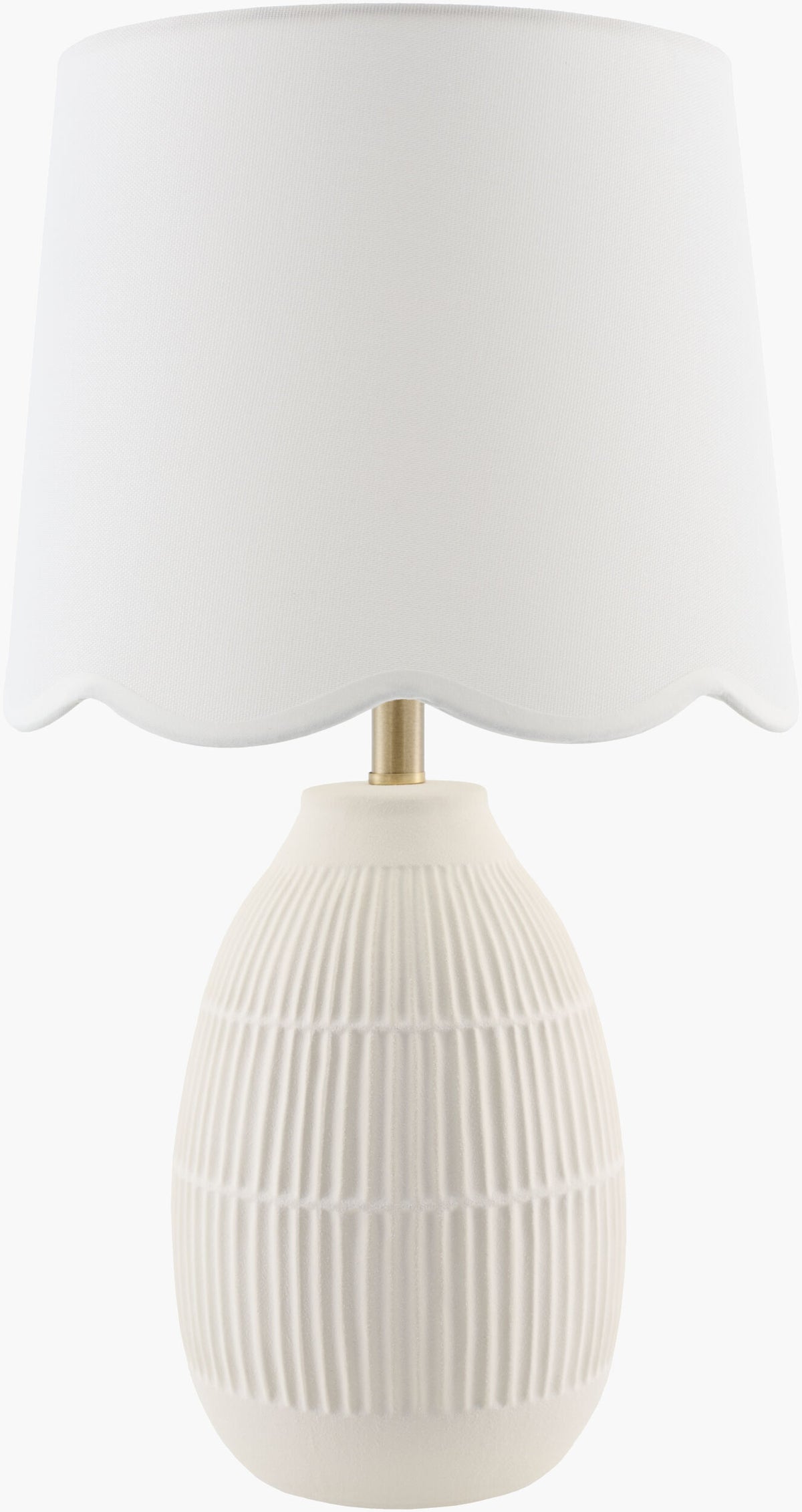 Soleny Accent Table Lamp — Cream