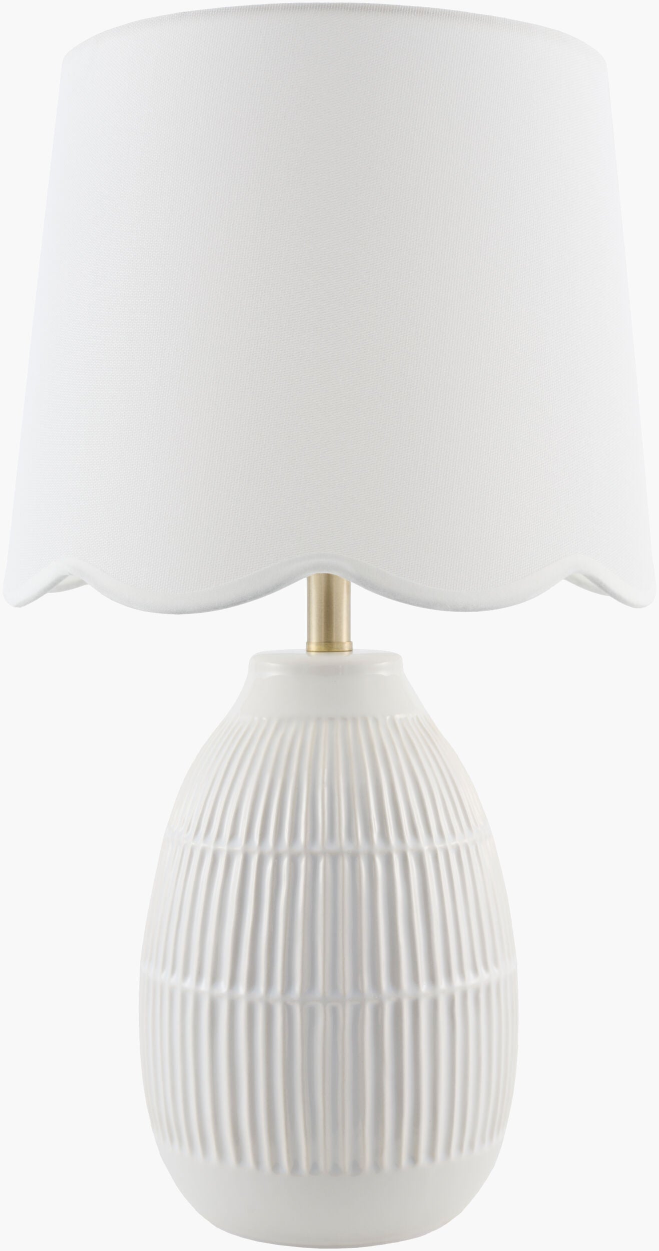Soleny Accent Table Lamp — White
