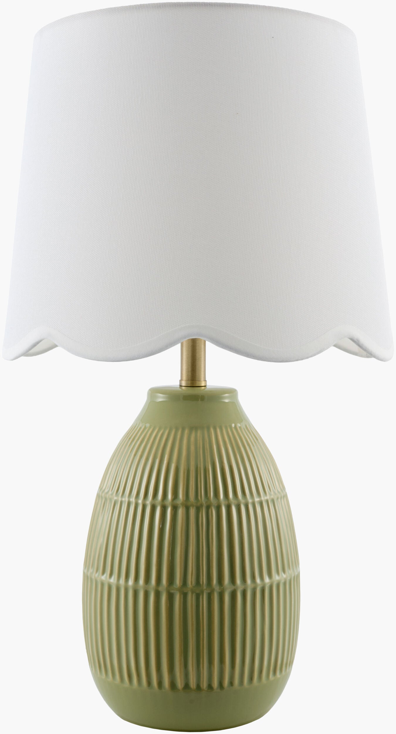 Soleny Accent Table Lamp — Olive