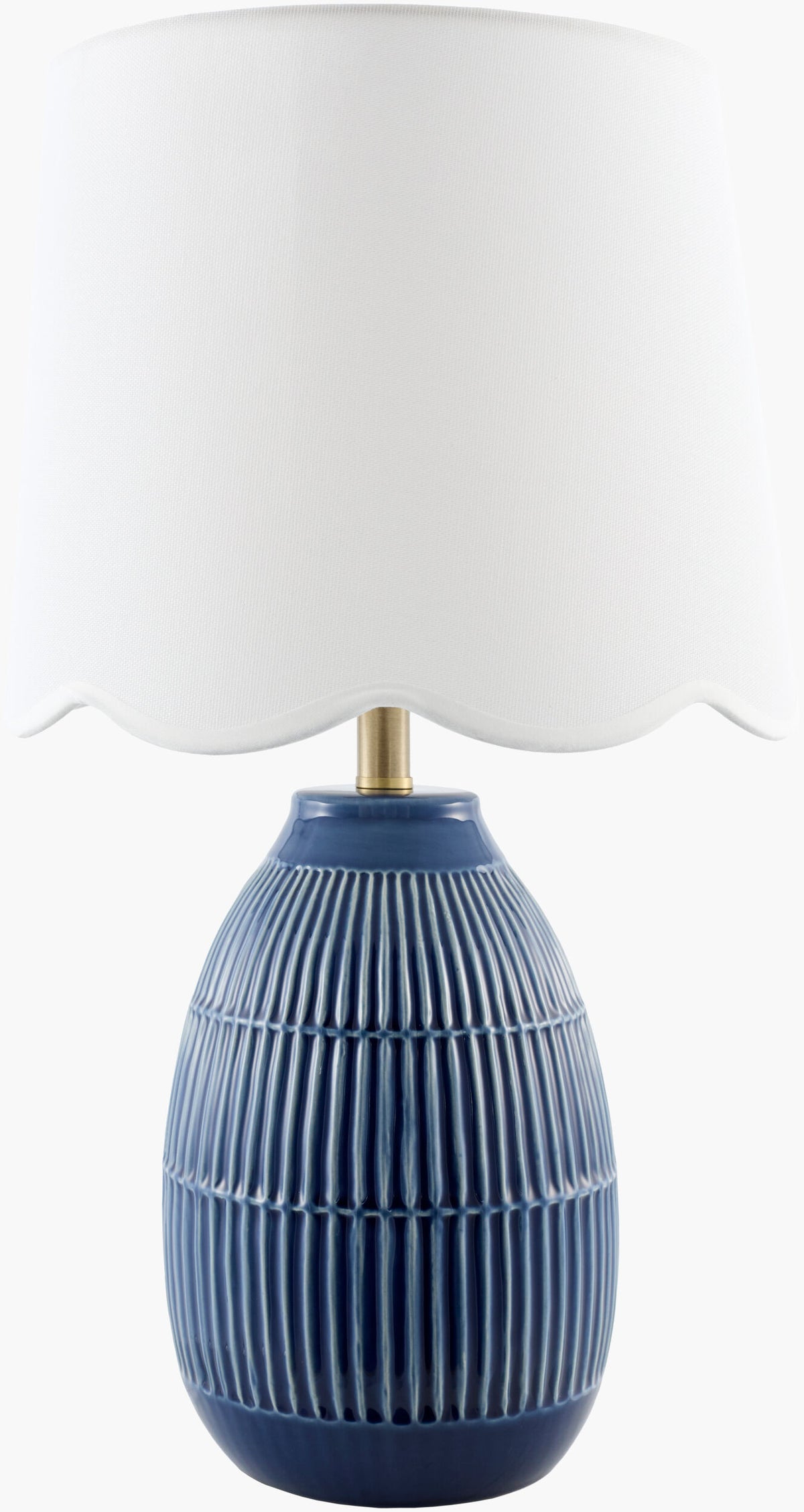 Soleny Accent Table Lamp — Blue