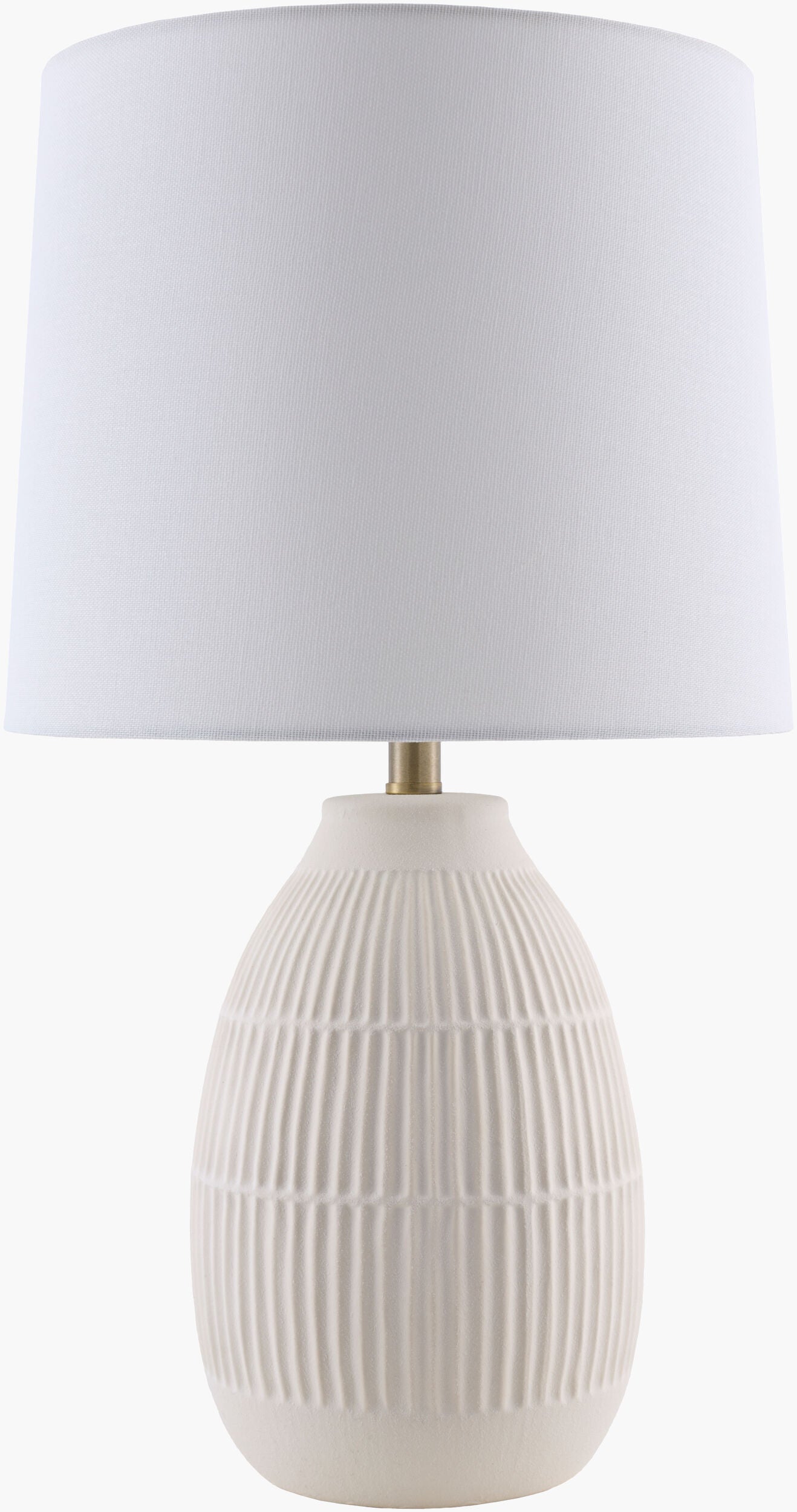 Soleny Accent Table Lamp — Cream