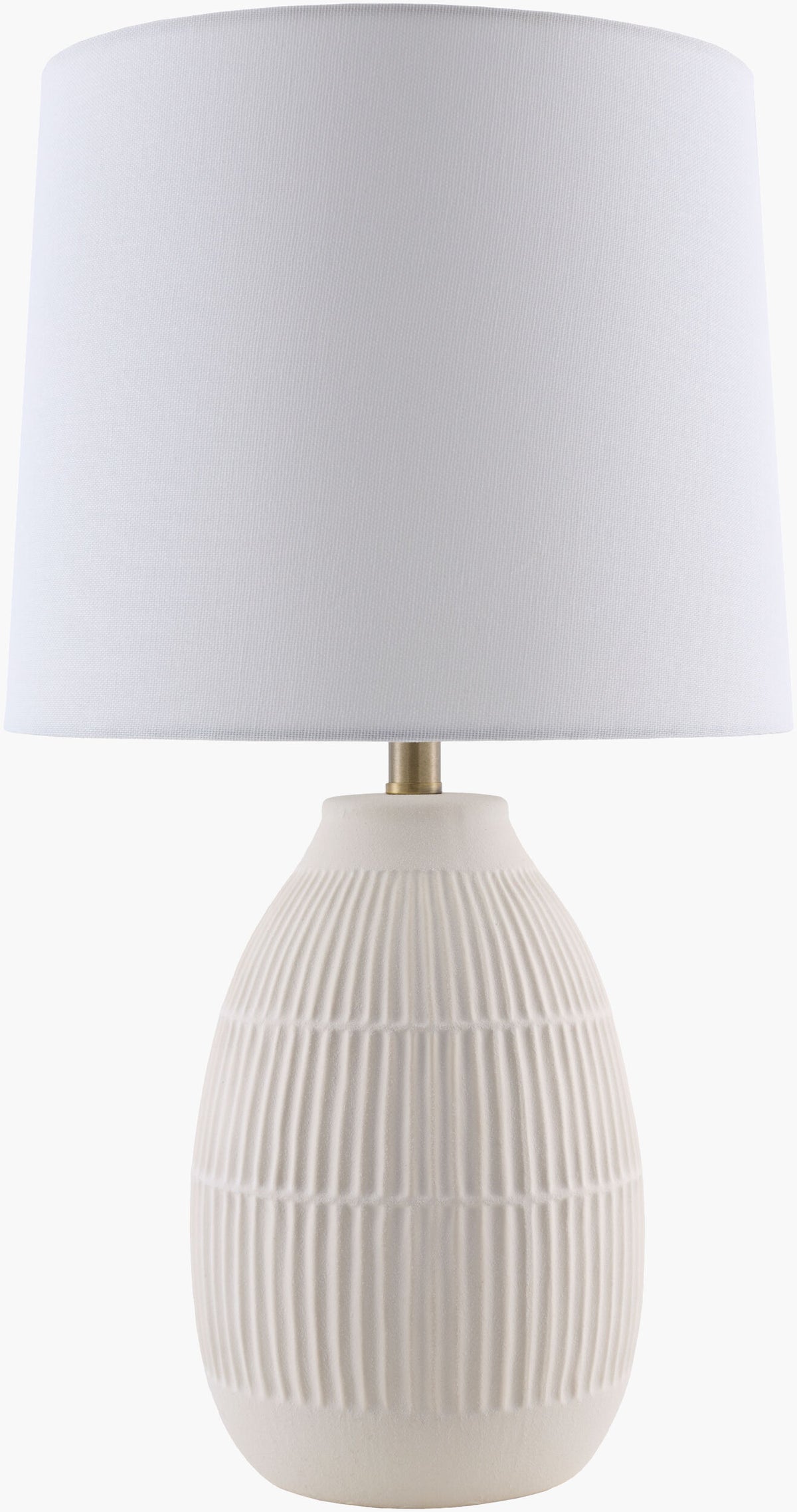 Soleny Accent Table Lamp — Cream