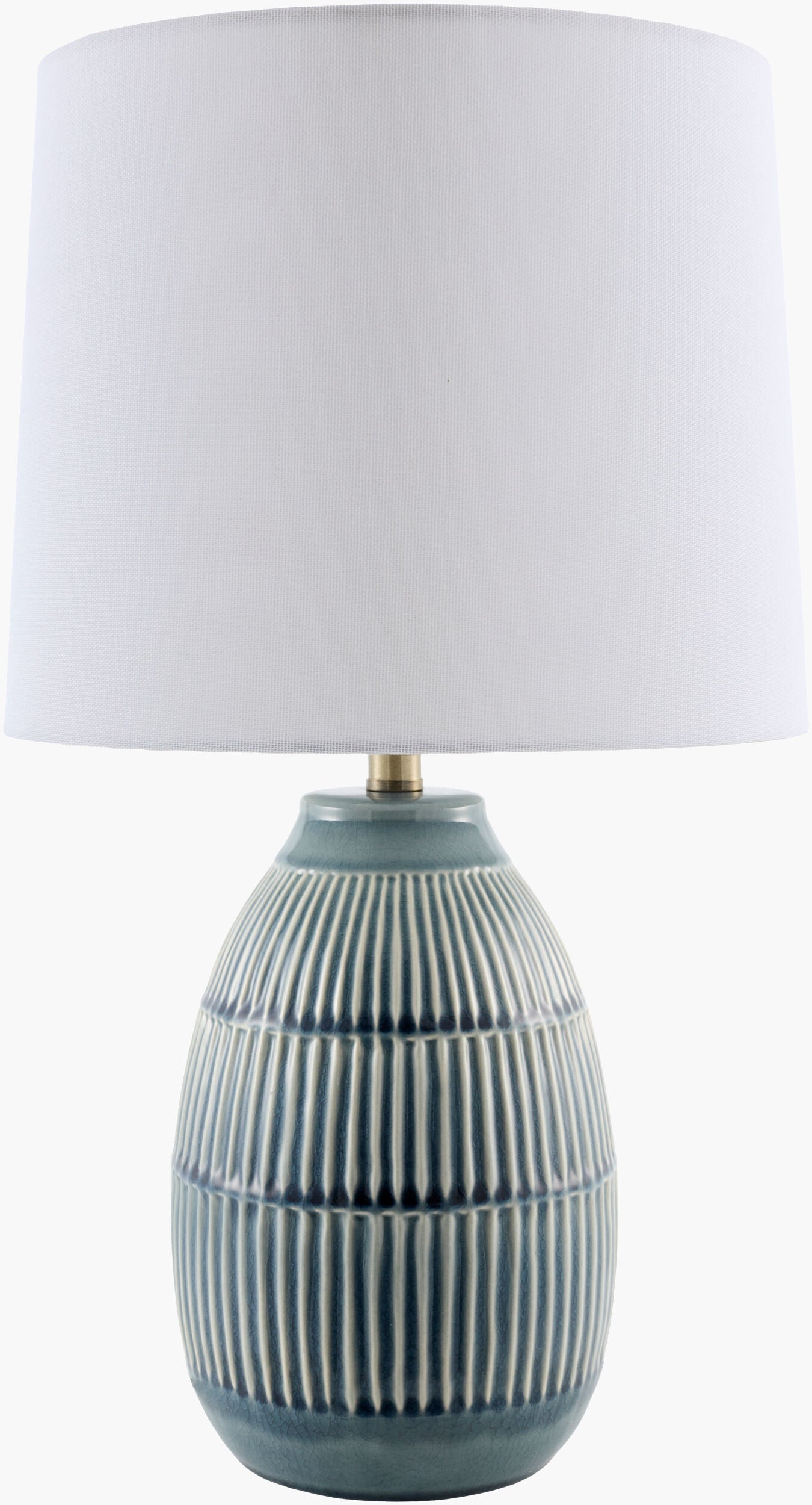 Soleny Accent Table Lamp — Blue