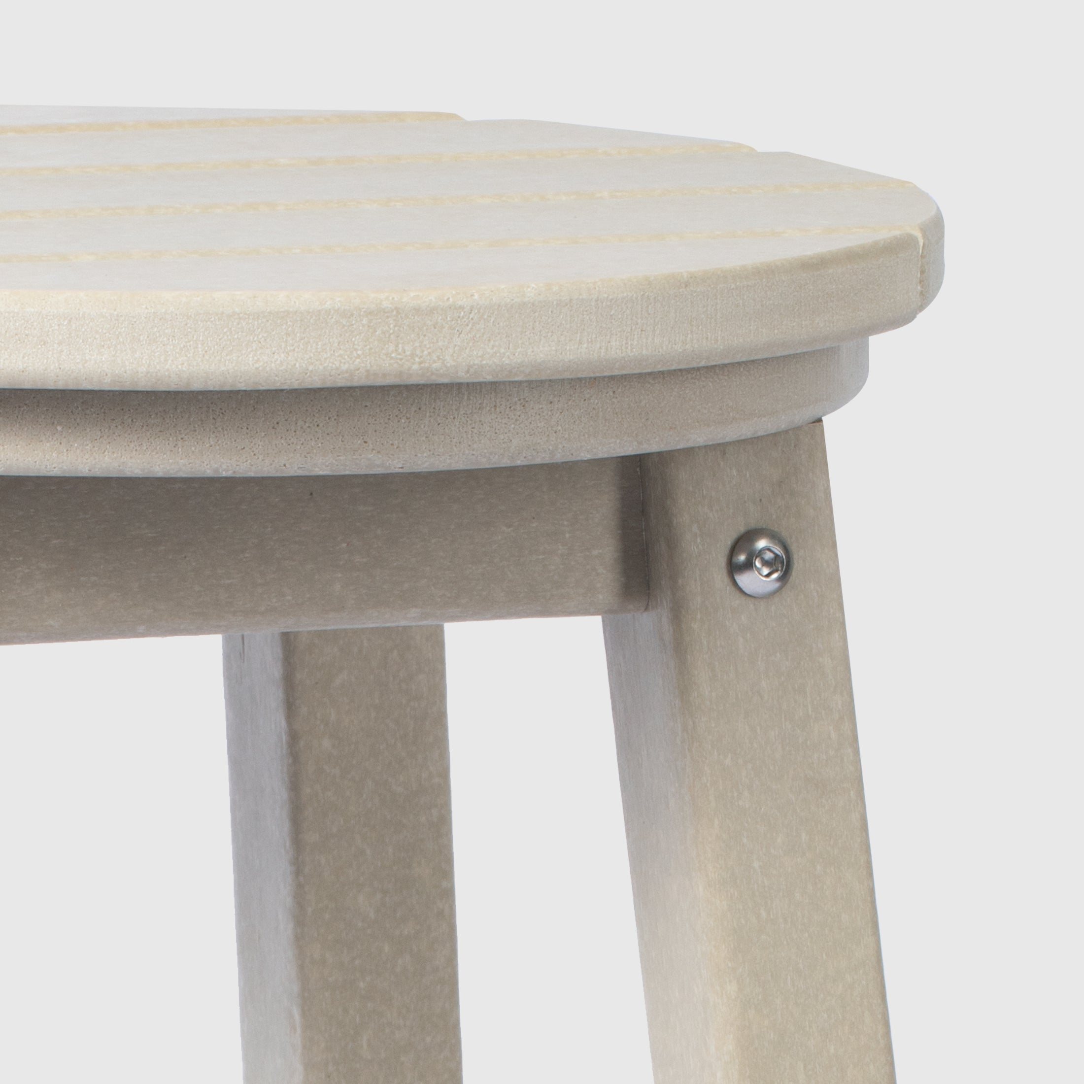 Stockholm All-Weather Outdoor Round Bar Stool (29" Height) Seahawk Designs Patio Bar & Counter Stools