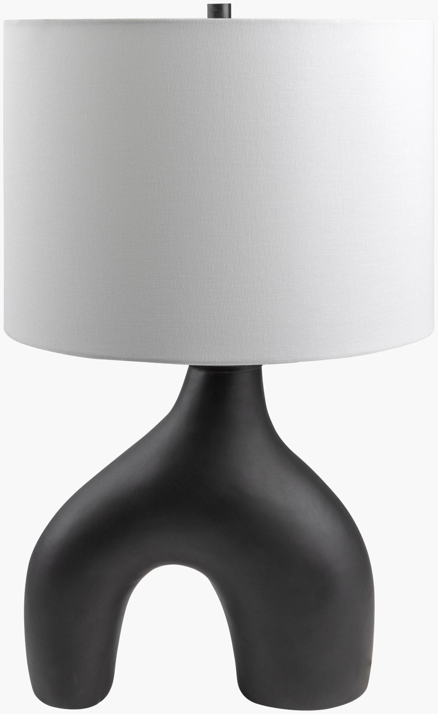 Solara Accent Table Lamp — Black