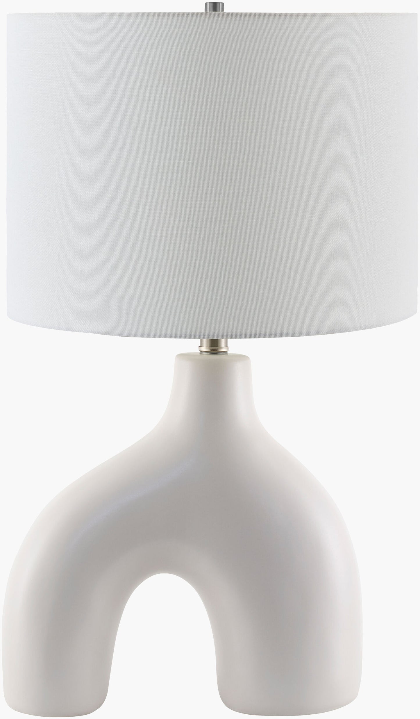 Solara Accent Table Lamp — White