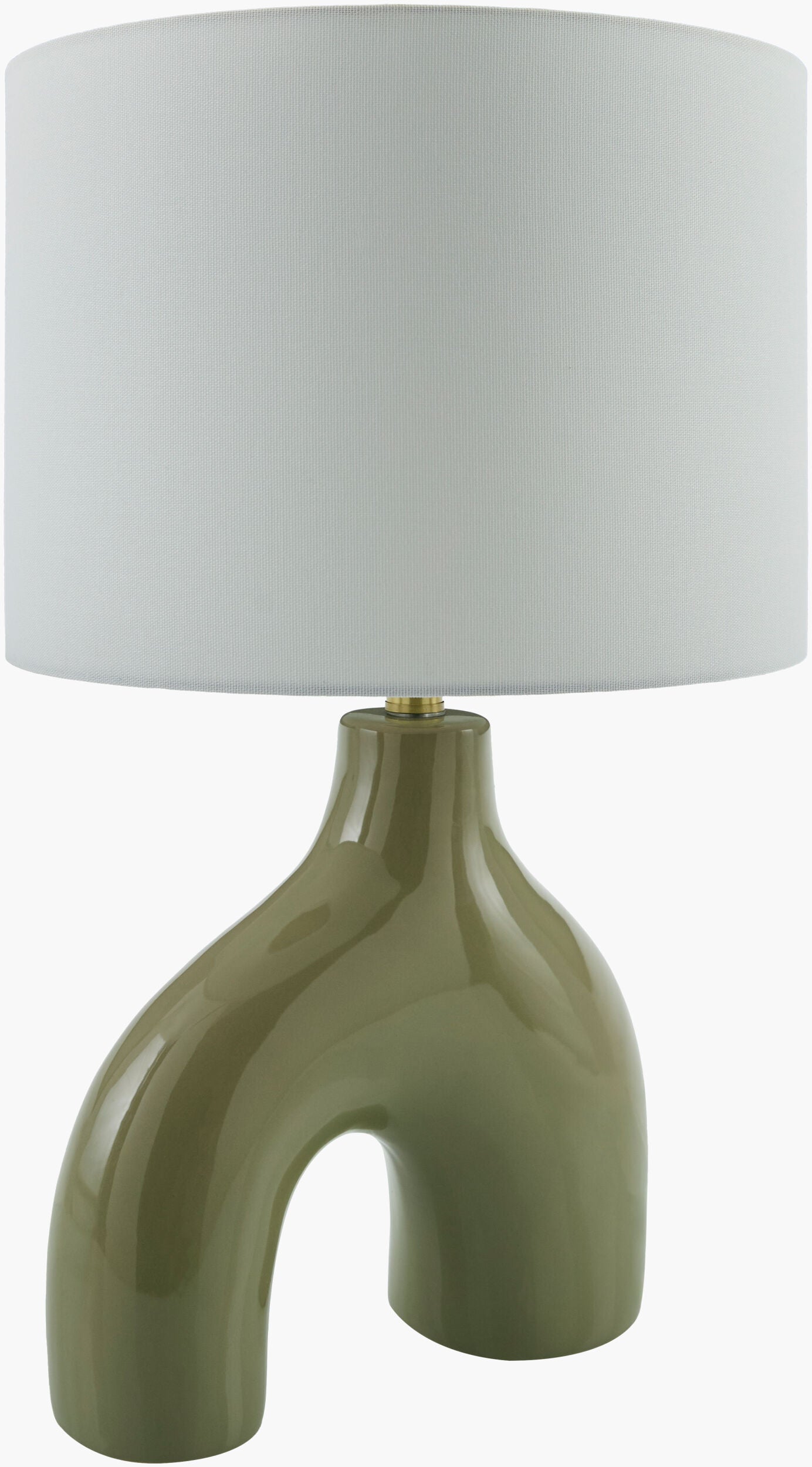 Solara Accent Table Lamp — Green