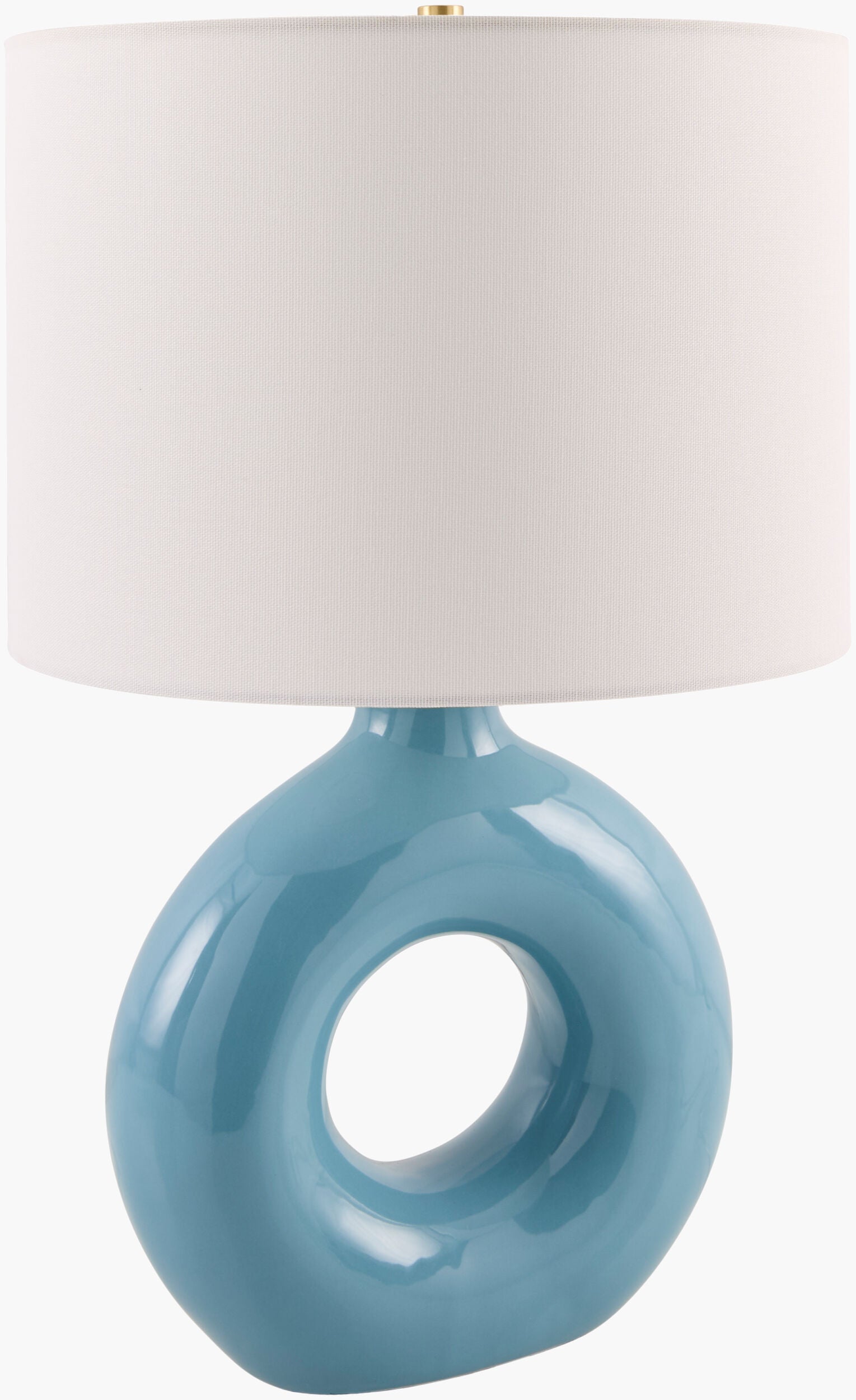 Solara Accent Table Lamp — Blue