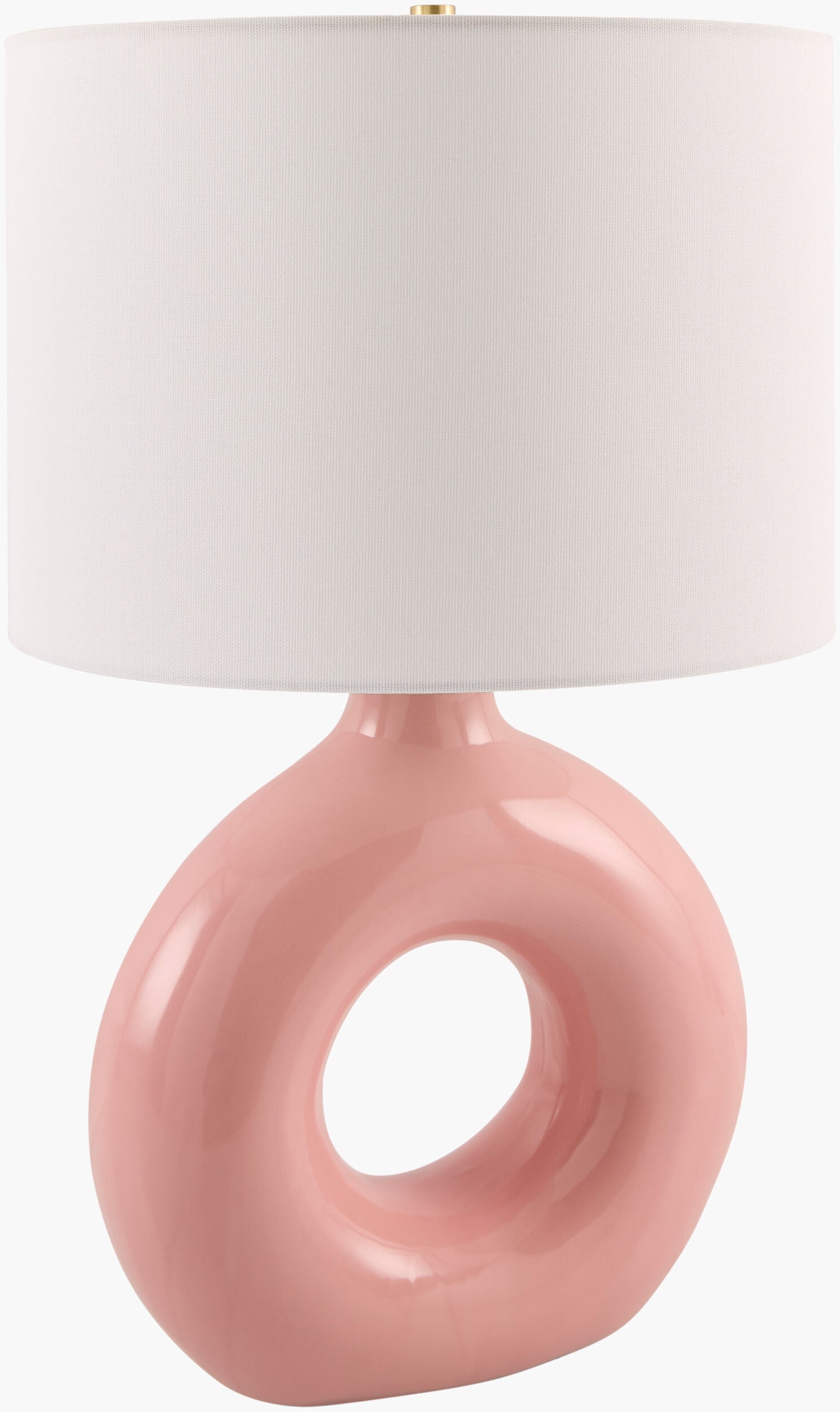 Solara Accent Table Lamp — Pink