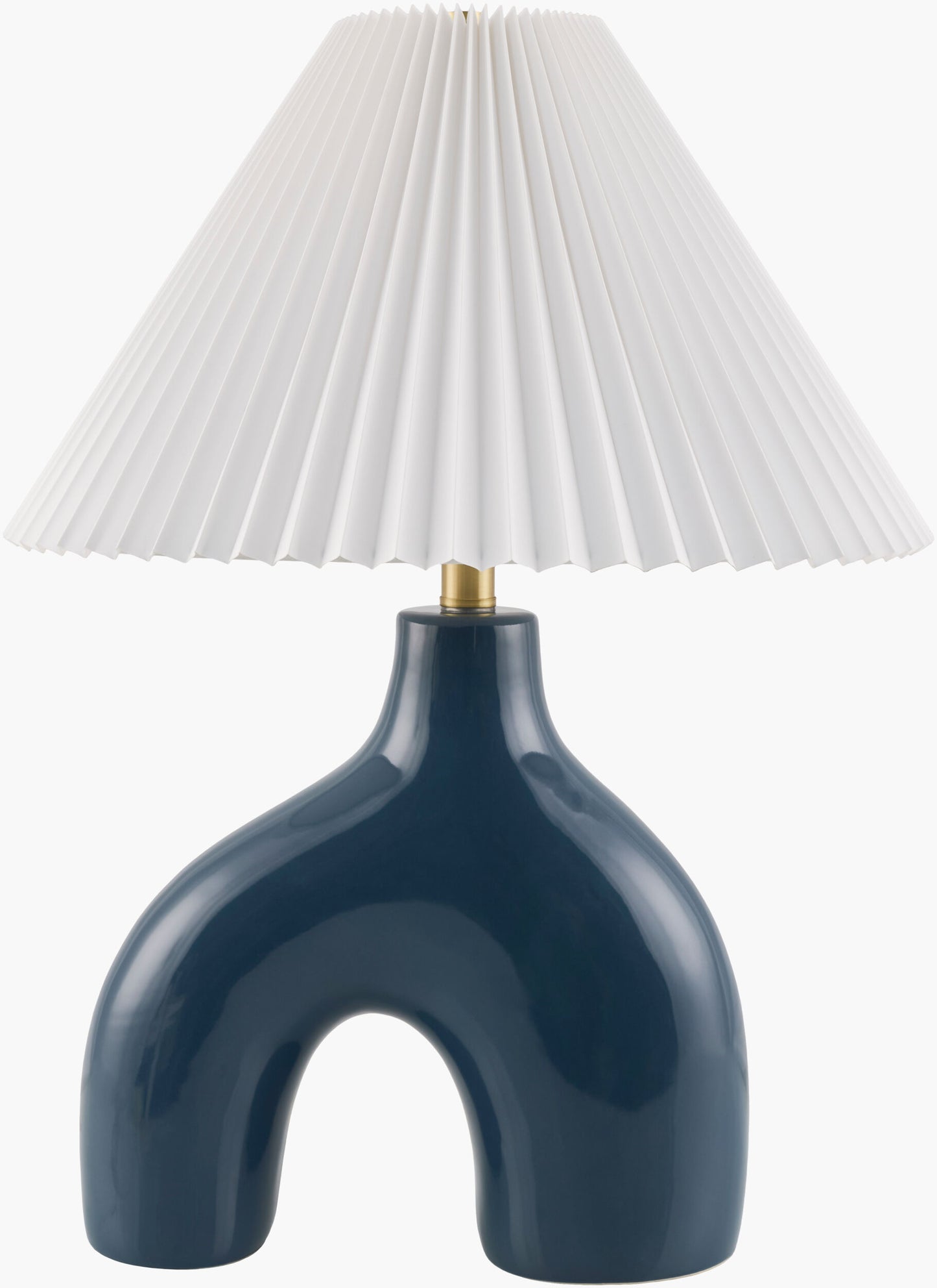 Solara Accent Table Lamp — Dark Blue