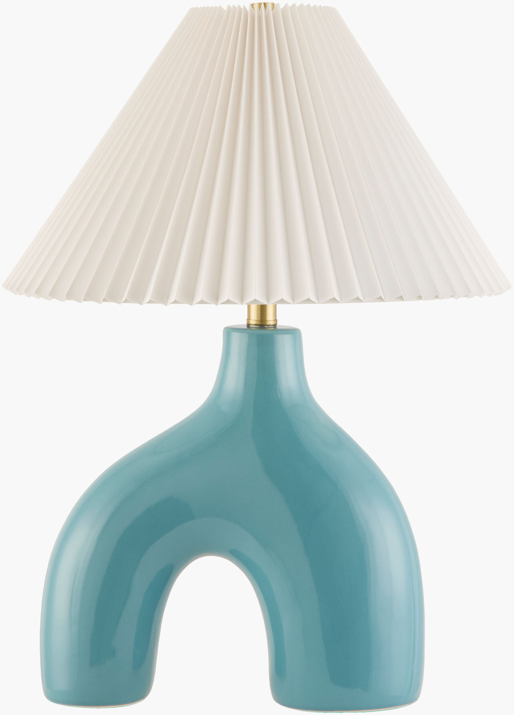 Solara Accent Table Lamp — Blue