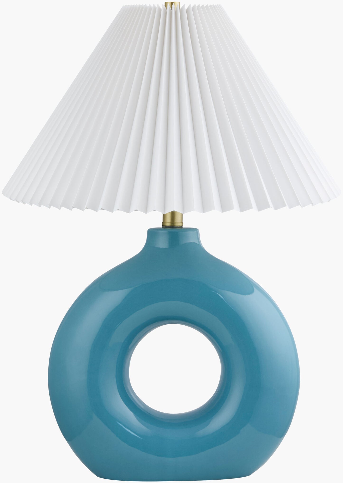 Solara Accent Table Lamp — Blue