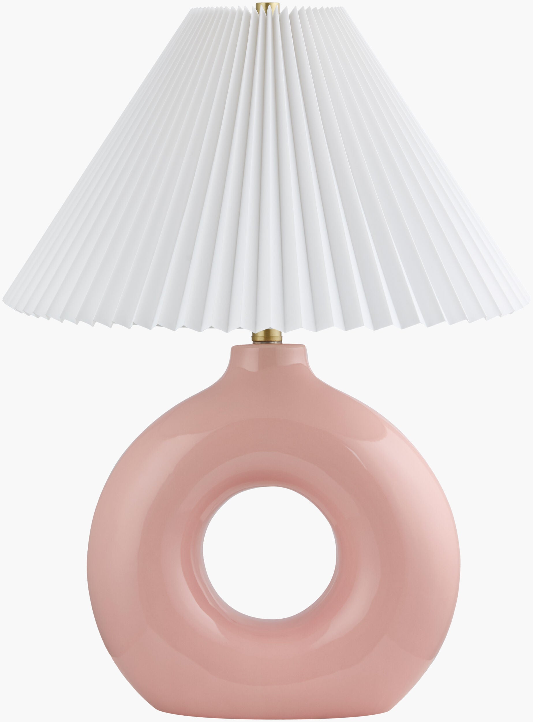 Solara Accent Table Lamp — Pink