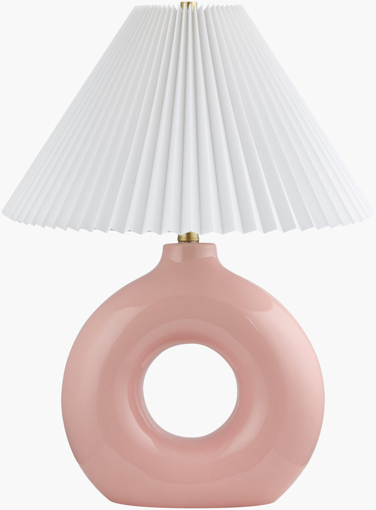 Solara Accent Table Lamp — Pink