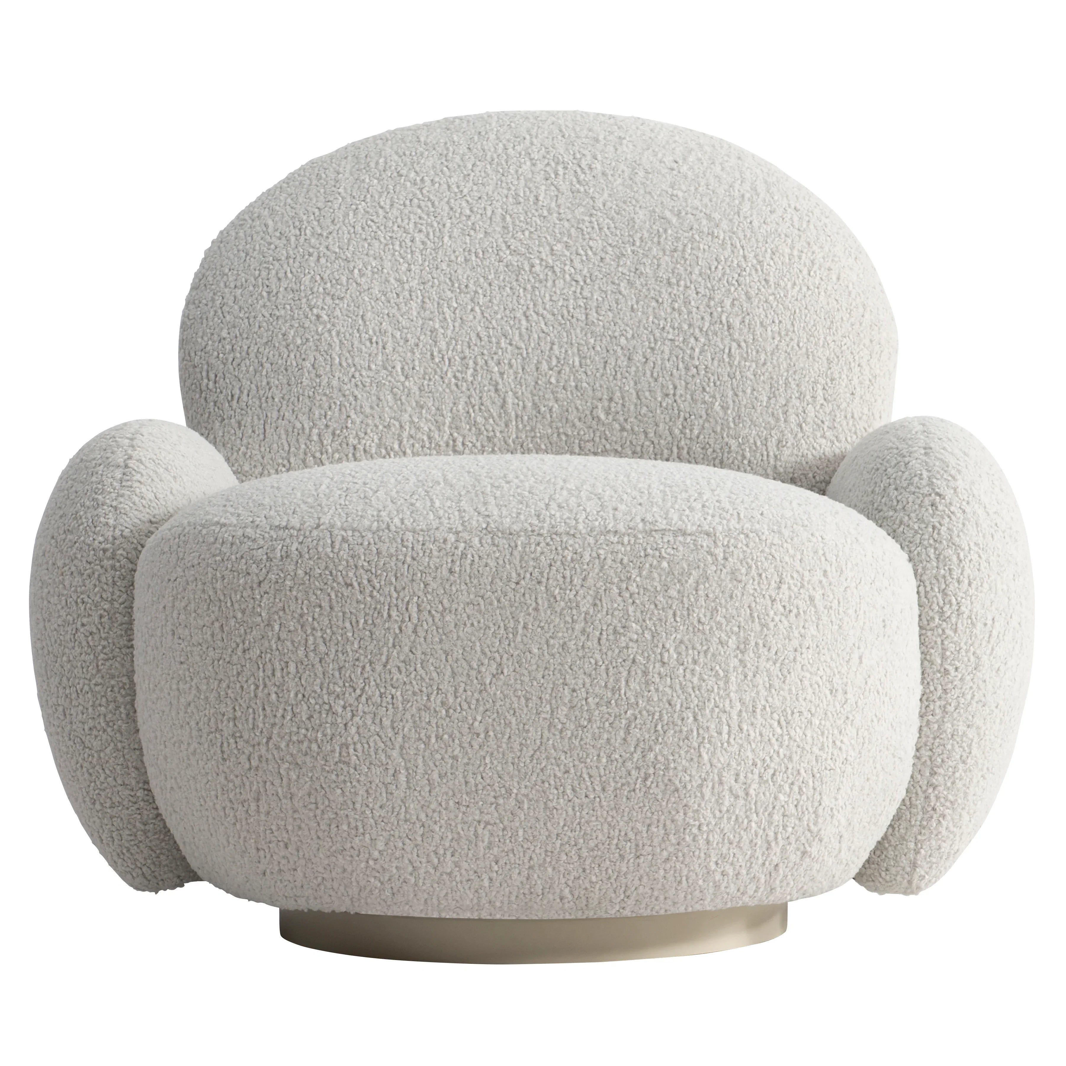 St. Jean Fabric Swivel Chair Bernhardt Interiors