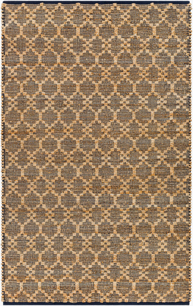 Selanik Handmade Rug — Beige/Black