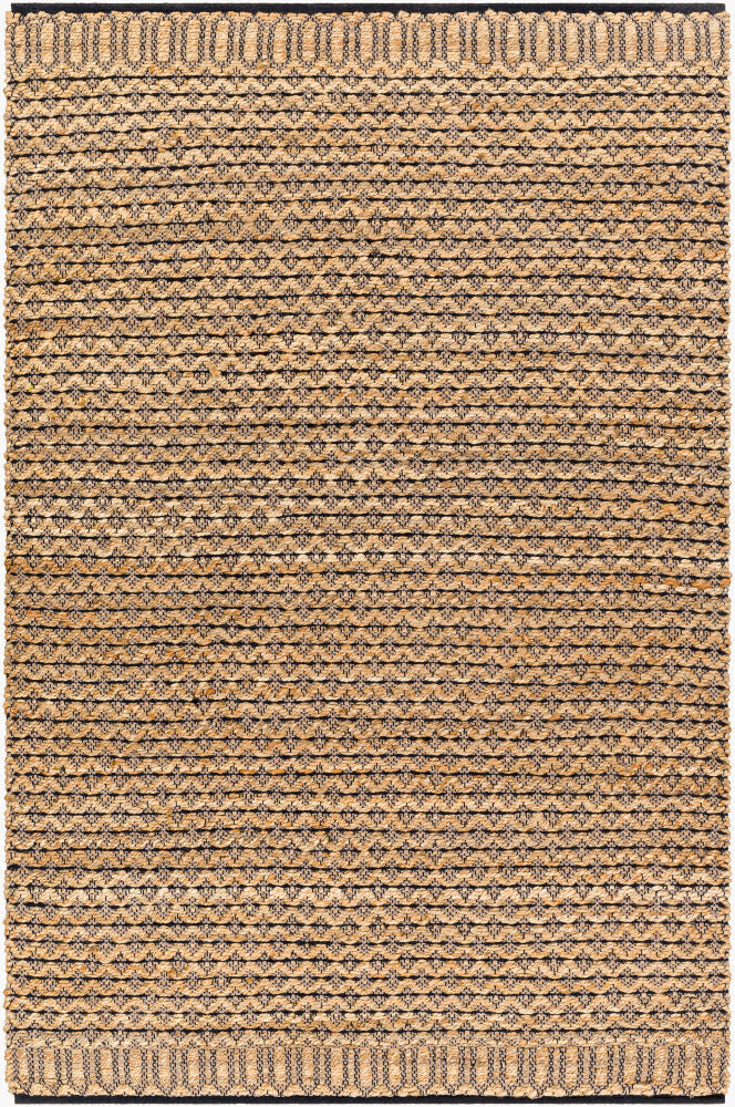 Selanik Handmade Rug — Beige/Black