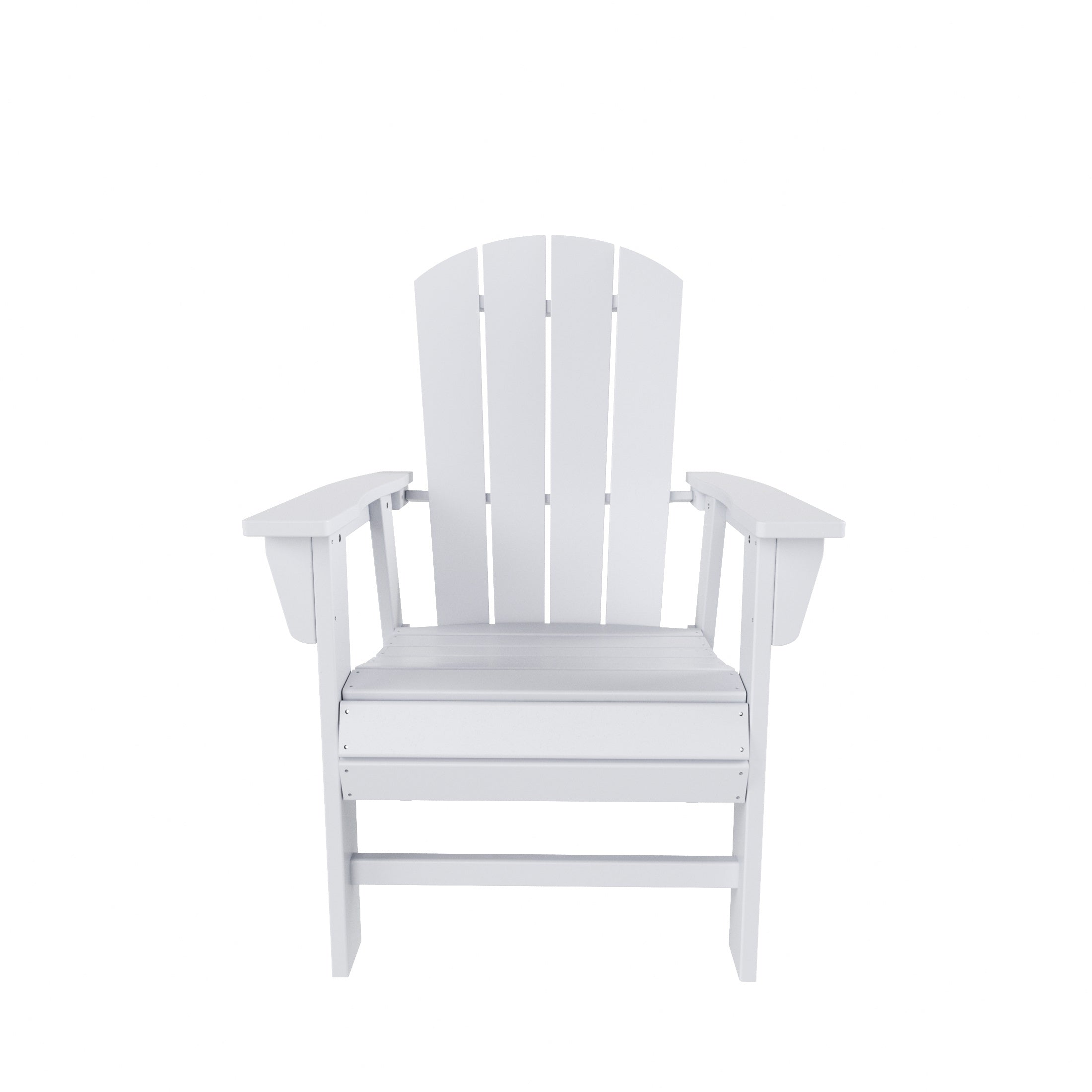 Chatham All-Weather Outdoor Classic Adirondack Patio Dining Chair White Seahawk Designs Patio Dining Chairs