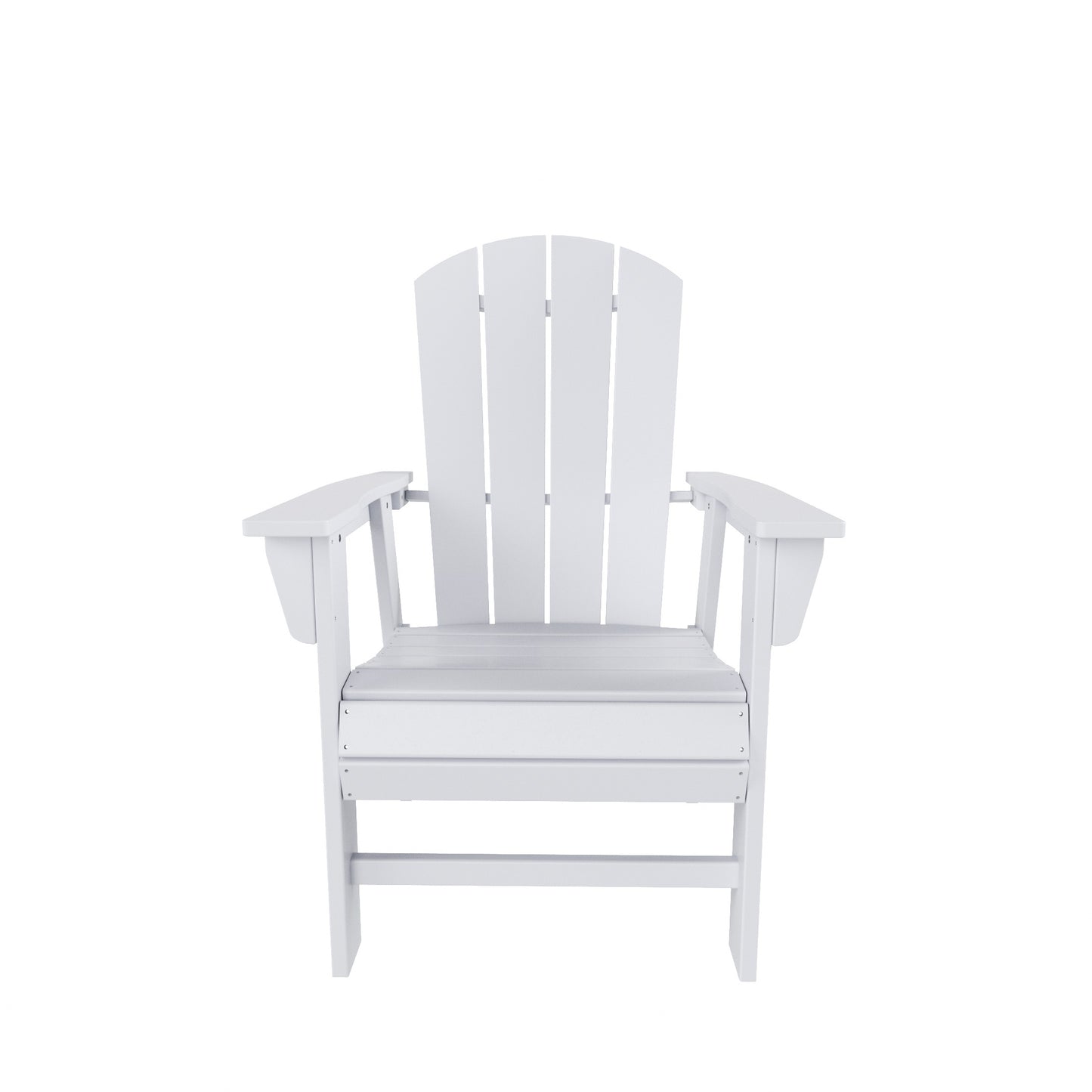 Chatham All-Weather Outdoor Classic Adirondack Patio Dining Chair White Seahawk Designs Patio Dining Chairs