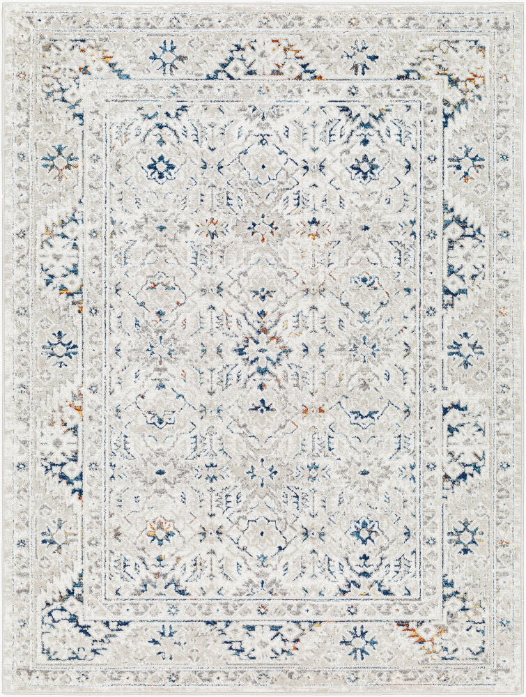 Soldado Machine Woven Rug — Blue/Dark Blue