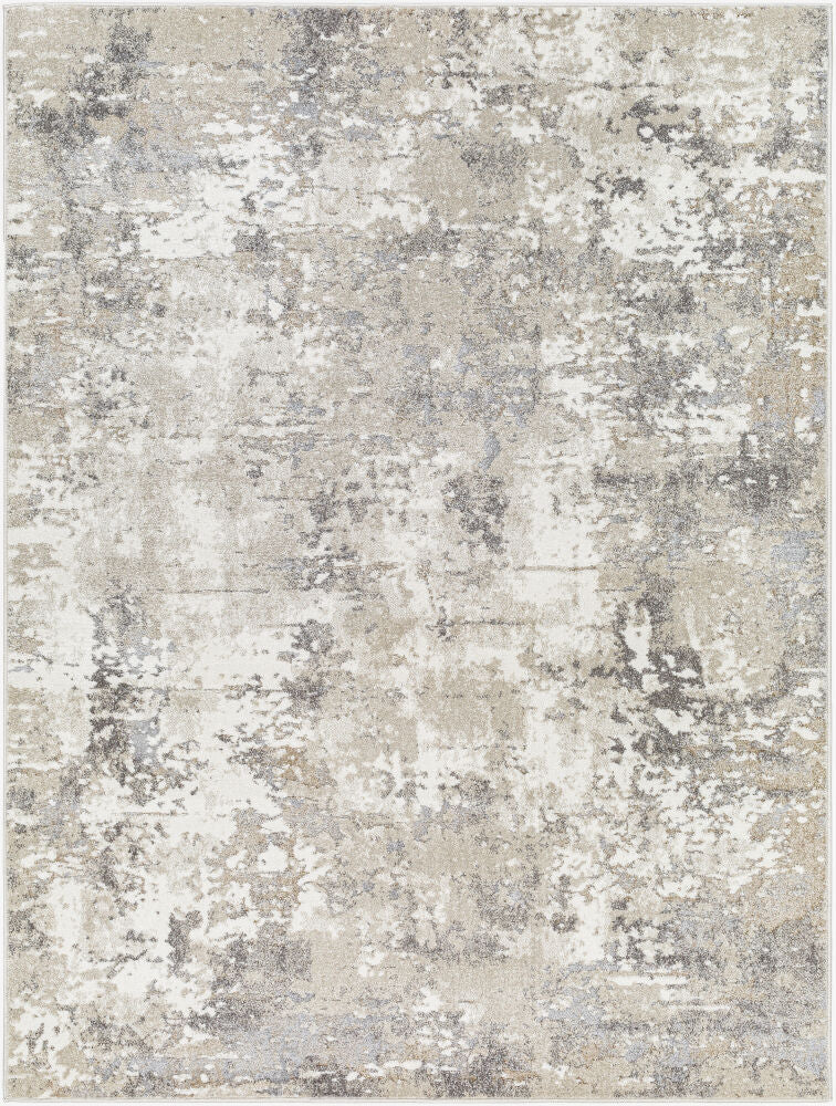 Soldado Machine Woven Rug — Light Brown/Medium Gray