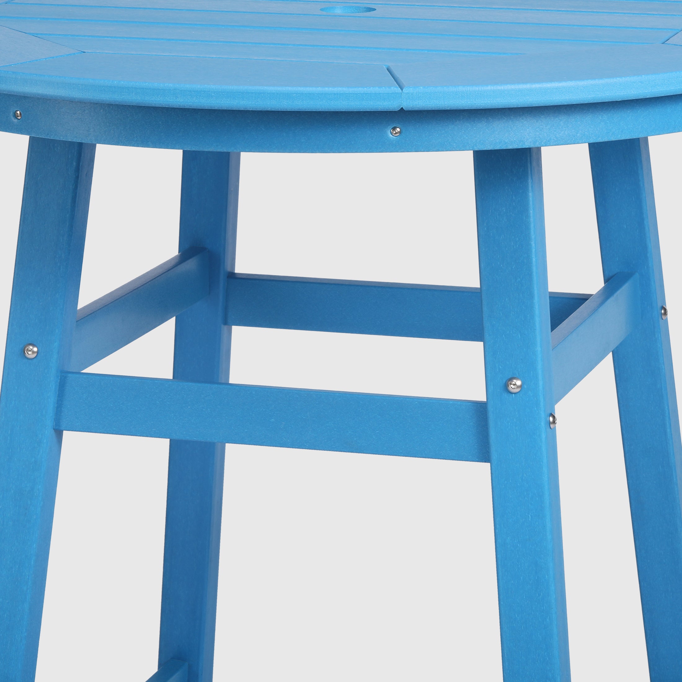 Stockholm All-Weather Outdoor 35" Round Counter Table (37" Height) Seahawk Designs Patio Bar Tables