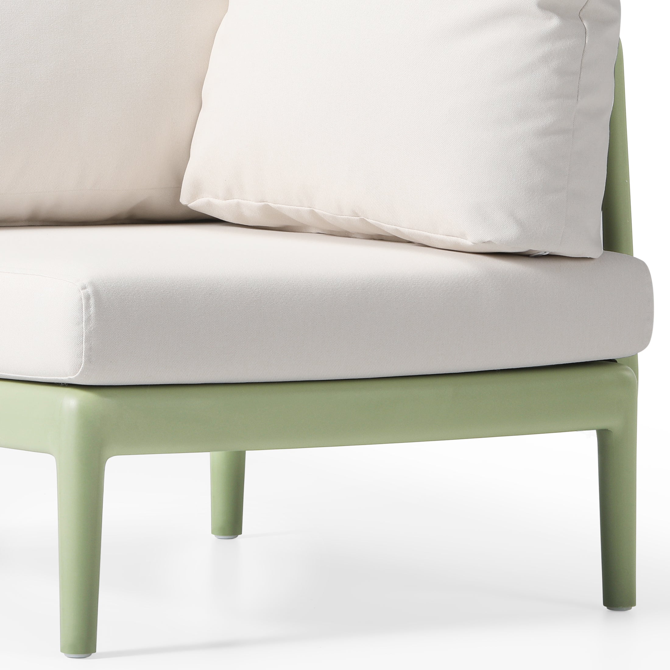 Polyform Deep Seating Corner Chair with Cushions Seahawk Designs Patio Chairs