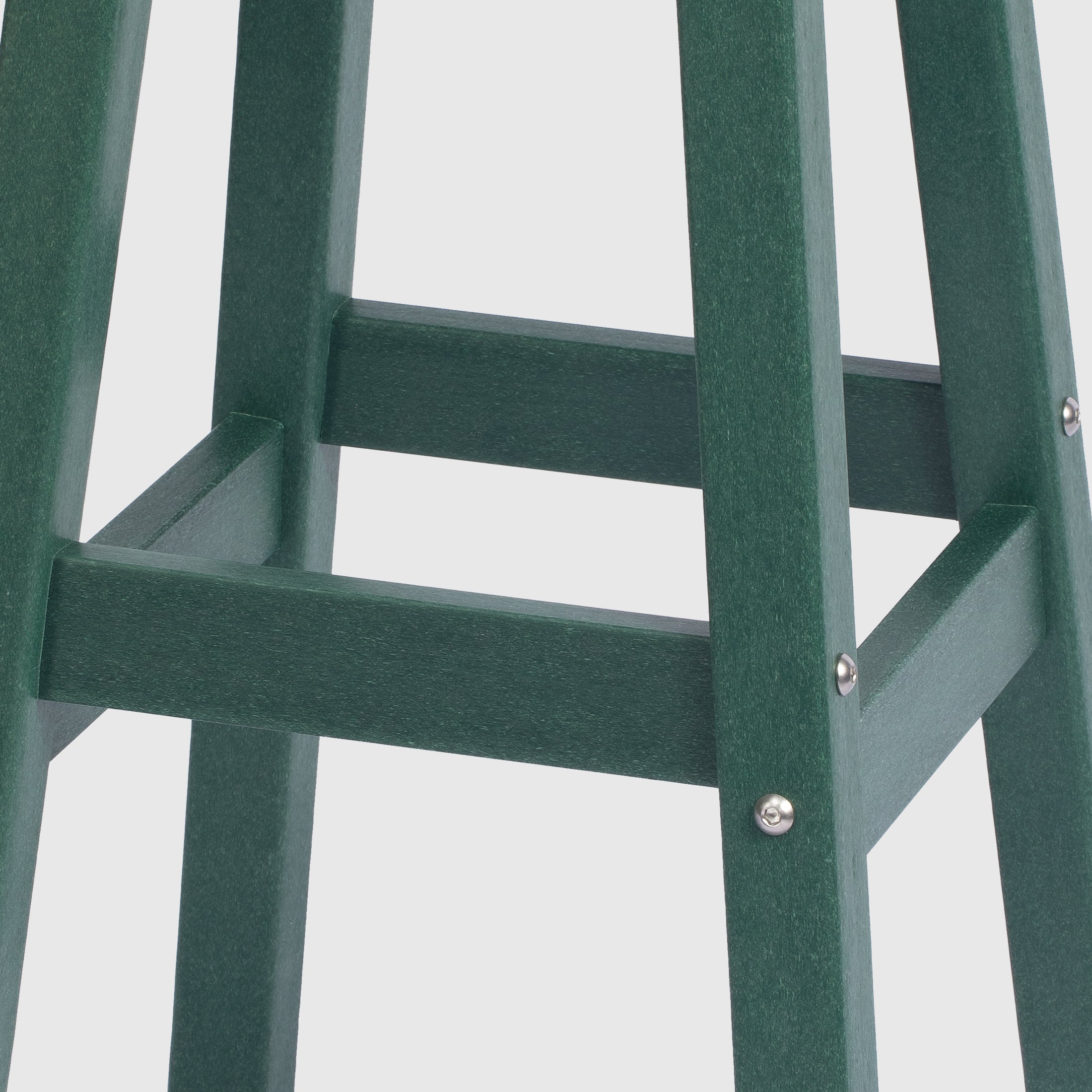 Stockholm All-Weather Outdoor Square Bar Stool (29" Height) Seahawk Designs Patio Bar & Counter Stools