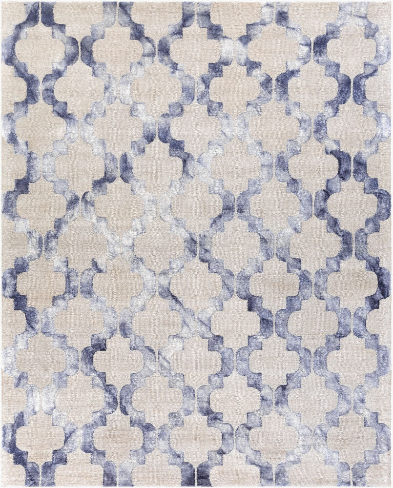 Serafina Handmade Rug — Denim/Light Gray