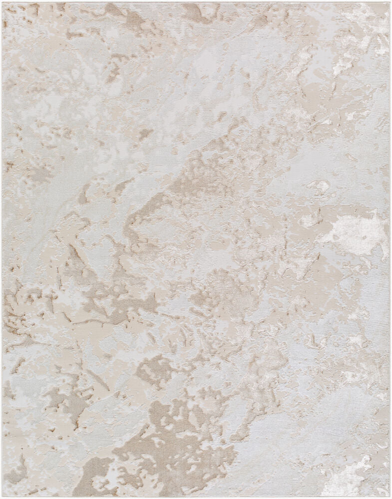 Sunrise Machine Woven Rug — Beige/Cream