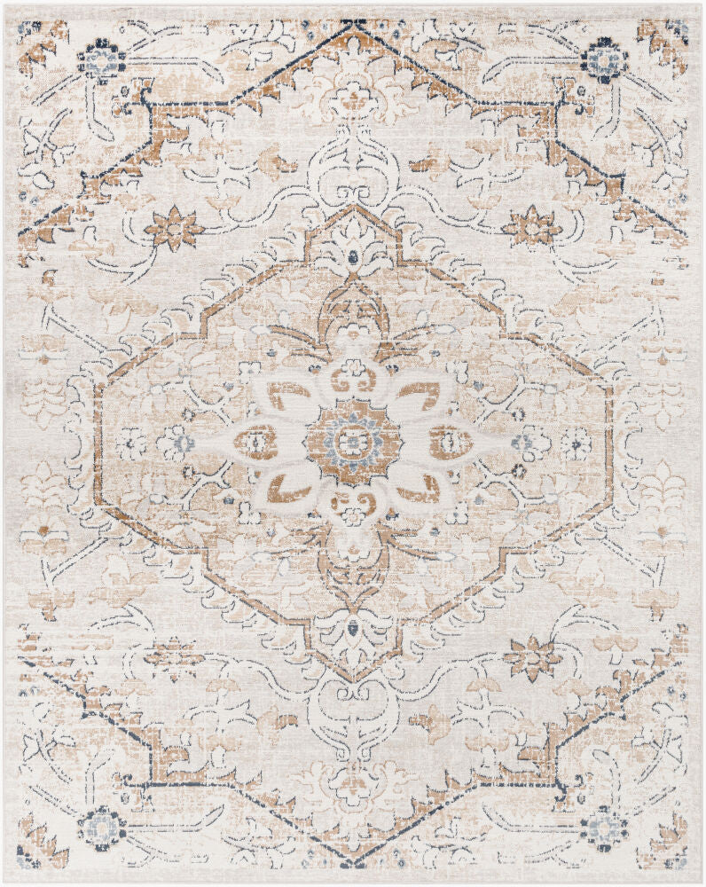 St Tropez Machine Woven Rug — Charcoal/Cream